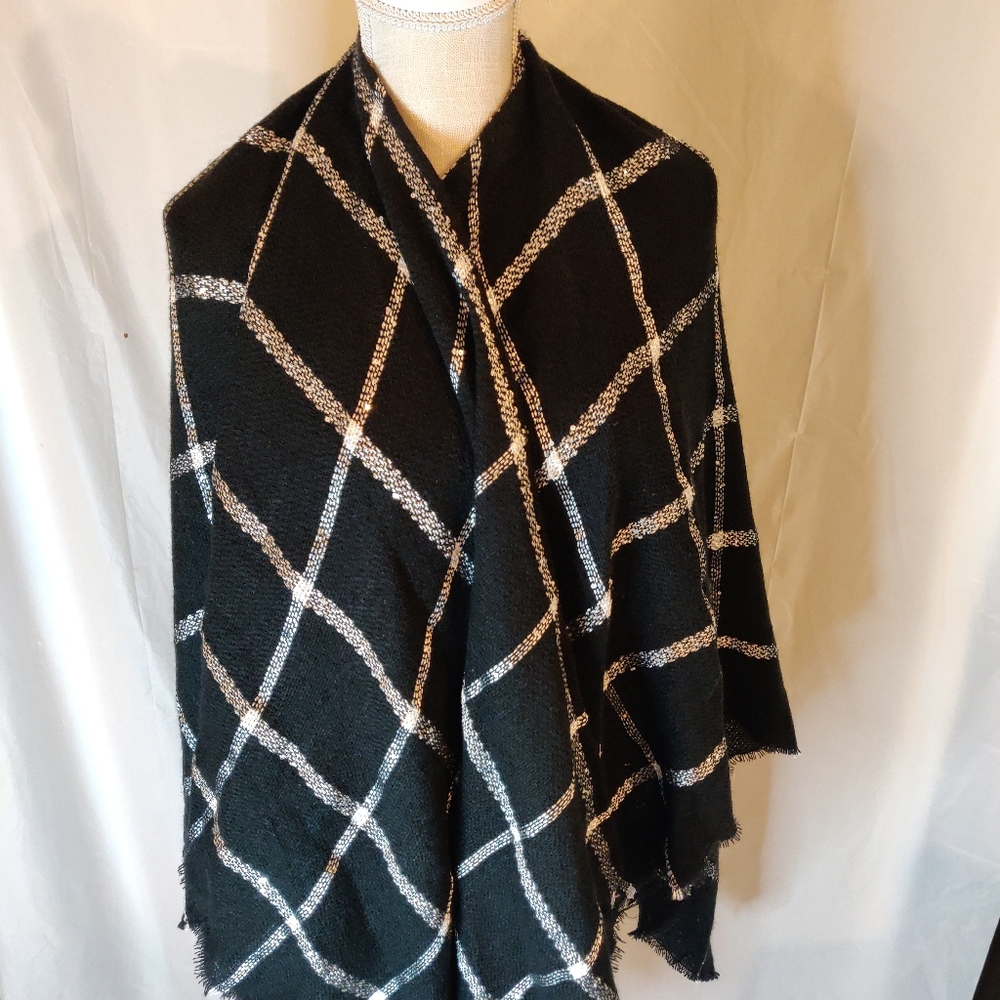 Cato Plaid Shawl